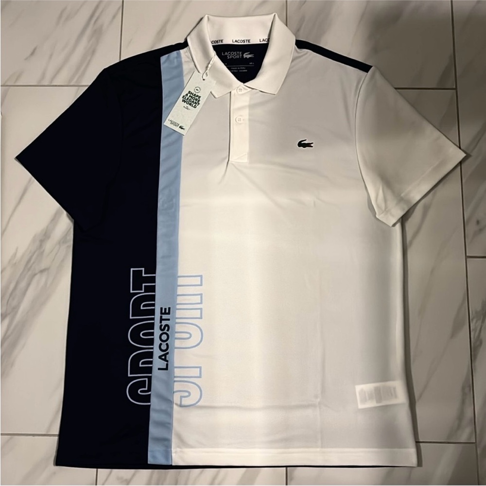 Men’s Lacoste Sport Colorblock Polo T-Shirt